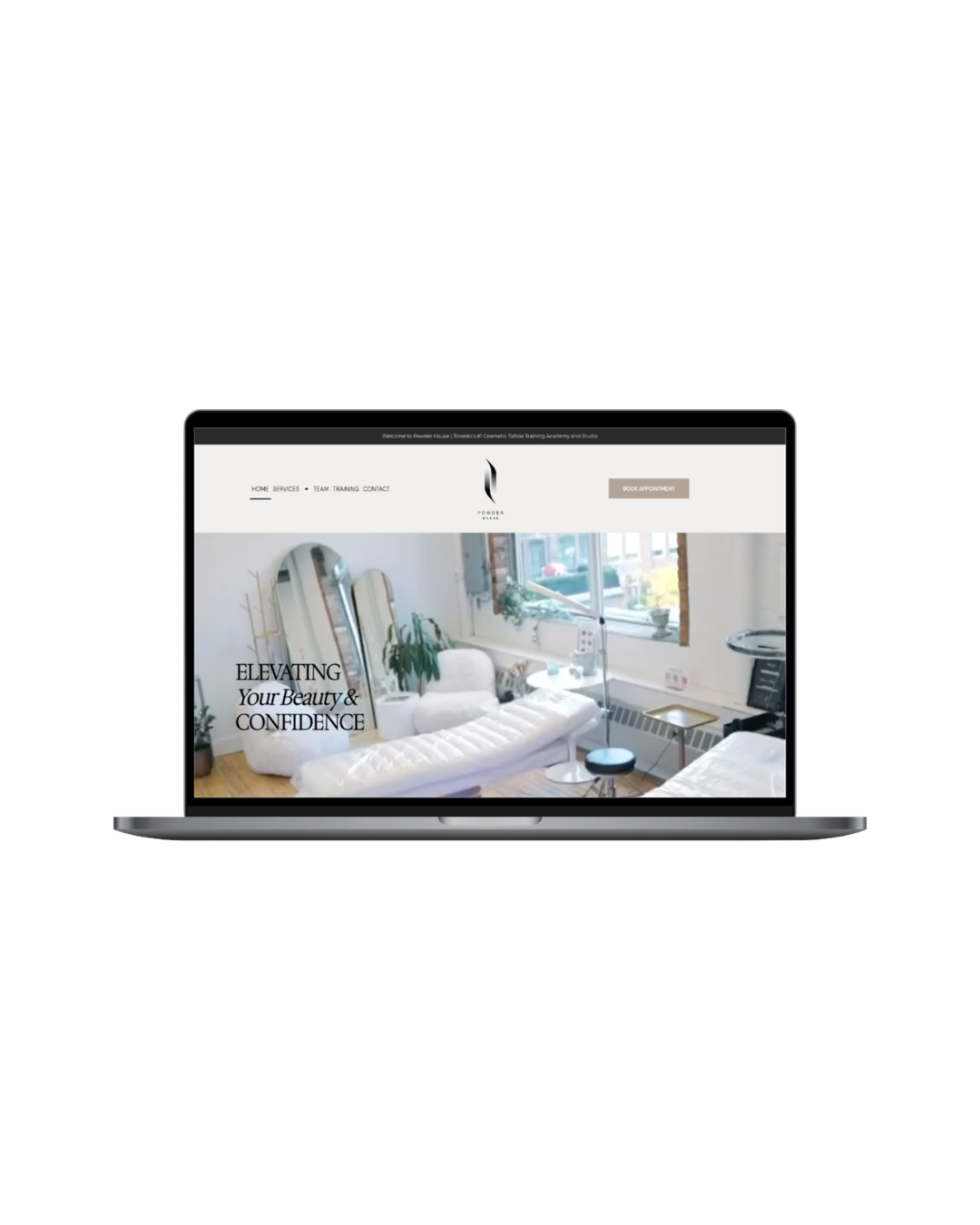 The Powder House website